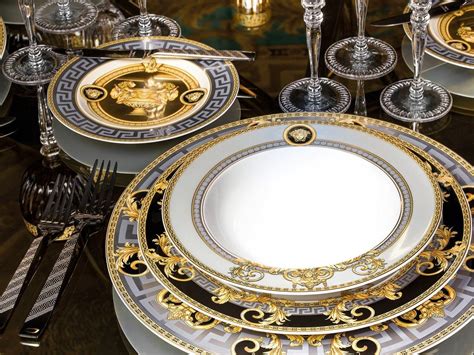 versace dinner set online|luxury Versace dinner set.